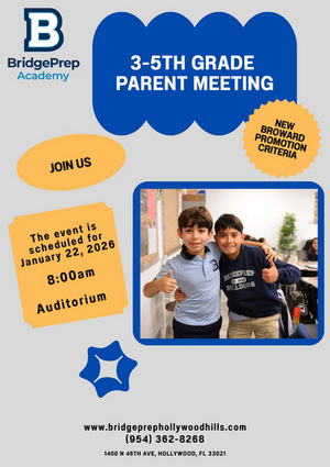 UPCOMING PARENTS' MEETINGS INFORMATION